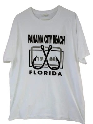 Camiseta Top Panama City Beach Florida PCB FL Fla EE. UU. Recuerdo Unisex XL Nueva Foto 1 de 4