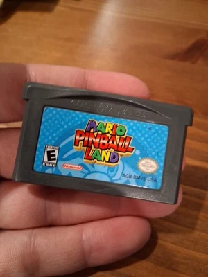 Mario Pinball Land Nintendo Game Boy Advance Auténtico Foto 1 de 3