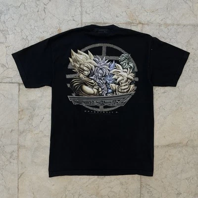 Camisa de anime vintage 1999 Dragon Ball Z Son Goku Son Gohan Piccolo Vegeta Trunks Foto 1 de 4