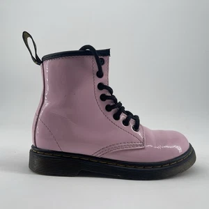 Dr. Martens 1460 J Stiefel Jugend Mädchen Rosa Größe 11 - Bild 1 von 10
