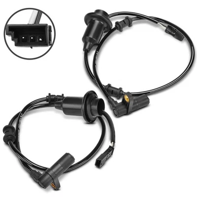 Sensor de velocidad de rueda ABS trasero 2 piezas para Mercedes-Benz W220 S430 S55 AMG S600 S500 Foto 1 de 4