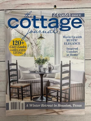 The Cottage Journal Winter Issue March 2021 Magazine Vol. 12 Issue 1 Cozy Looks - Image 1 of 3