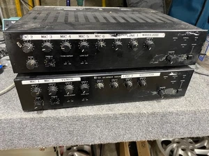 TOA 606MK2  AMPLIFIER MIXER 60 WATT Amplifier and TOA-903 Mixer Amplifier 30 WAT - Picture 1 of 20