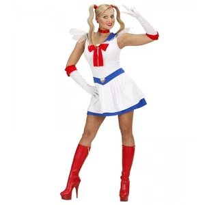 Costume da Marinaretta Manga Sailor Moon, Donna Adulta, Taglia M - Foto 1 di 1