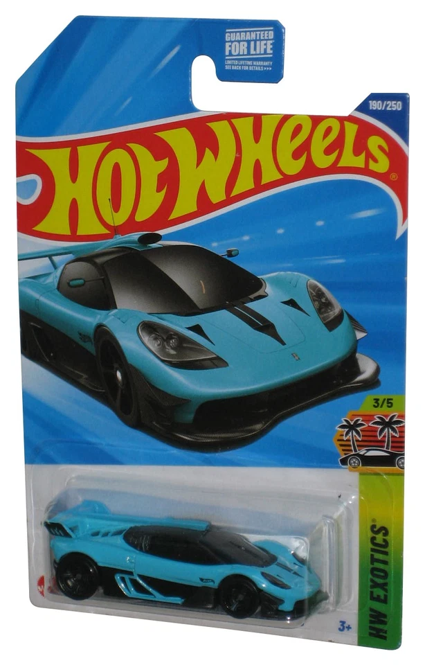 Hot Wheels Hw Exotics 3/5 (2024) Blu Gordon Murray Auto T.50s Auto Giocattolo 19 - Immagine 1 di 1