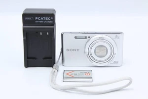 SONY CYBER-SHOT DSC-W830 Compact Digital Camera Sony w/Battery Charger Strap - Picture 1 of 10