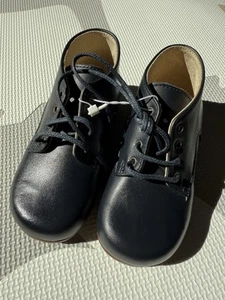 Bonpoint Boys  Black Oxford Shoes  size8 toddler shoes - Picture 1 of 9