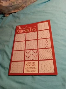 99 Knit Stitches Leisure Arts Leaflet 2973 Paperback 1997 Patterns - Picture 1 of 2