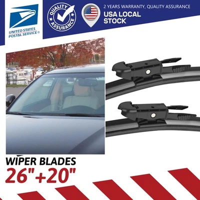 Juego de 2 limpiaparabrisas Clear Advantage delantero izquierdo+derecho 26" y 20" para Ford Taurus Foto 1 de 4