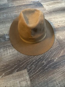 Churchill Ltd Hombre Fieltro Sombrero Cinta Ribete. Bronceado - Imagen 1 de 8