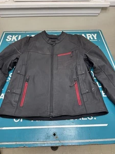 Harley Davidson Willy G Men’s Large Leather Jacket Brand New (No Tags) - Picture 1 of 5