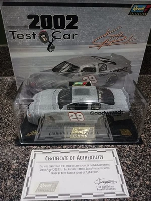 2002 Kevin Harvick #29 GM Goodwrench Chevy RCR Test Car 1/24 Diecast NASCAR  - Image 1 of 4