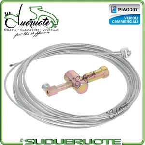 FILO FRIZIONE PER APE TM 602 703 CAVO ACCIAIO TRASMISSIONE LEVA MANUBRIO PIAGGIO - Foto 1 di 24