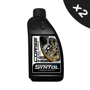 Syntol Corse Light 100% Synthetic Gear Oil Motorcycle MX Off Road 2x1L - Picture 1 of 7