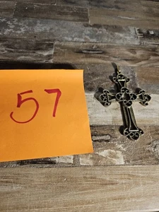 Colgante Cruz Grande Sarah Coventry Tono Dorado Edición Limitada 1973 De Colección - Imagen 1 de 9