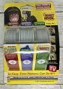 Paquete de 30 ganchos para cuadros para mono hogar y oficina - Imagen 1 de 4