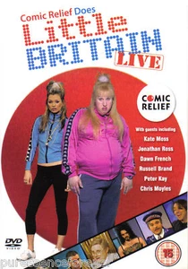 COMIC RELIEF DOES LITTLE BRITAIN LIVE (R2 DVD) (Lucas/Walliams) - Picture 1 of 1