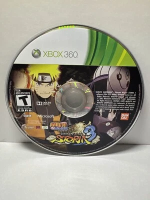 Naruto Shippuden Ultimate Ninja Storm 3 Xbox 360: solo disco de trabajo (sin seguimiento)  Foto 1 de 2