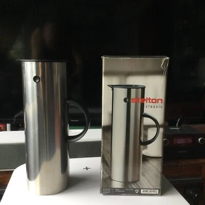 Stelton EM77 Vacuum Jug - Double-Wall Insulated Pitcher for Hot or Cold Drinks - — 第 1/4 张图片
