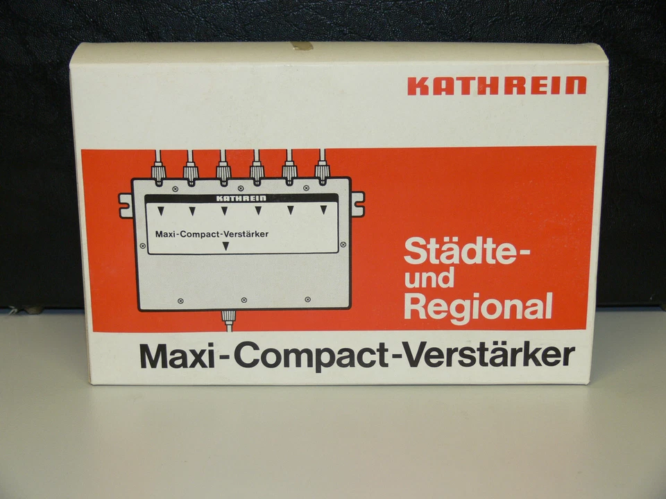 KATHREIN VCF 10 Maxi Compact UHF Antennenverstärker 860 MHz 25dB - Bild 1 von 4