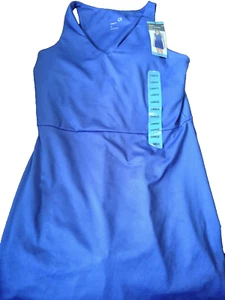 New Gapfit Active Tank Dress Size LARGE / L / GRANDE Blue - Picture 1 of 9