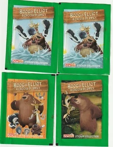 CsM 4 Bustina Pacchetto Figurine Serie Newlinks BOOG & ELLIOT a Caccia di Amici - Foto 1 di 2