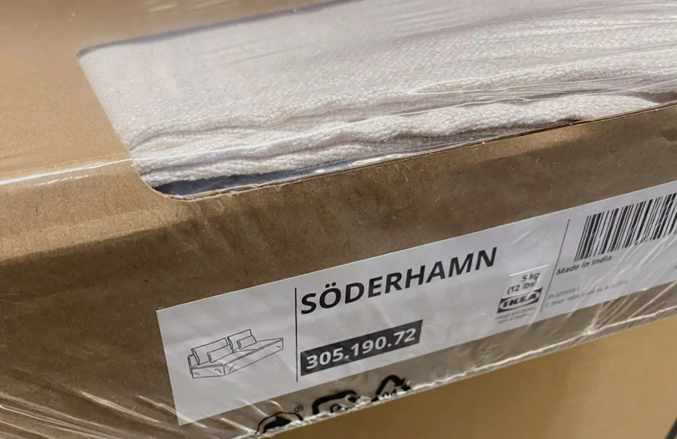 Ikea SODERHAMN Cover for Sofa Section Gransel Natural 305.190.72 -