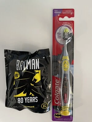 Colgate Batman Toothbrush for Children with Suction Cup, Kids 5+ Years Old - Image 1 of 2