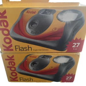 2 X Kodak 8053415 27 Single Use Exposure Disposable Camera - Picture 1 of 6