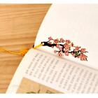 KOREA Gold Bookmark- Plum Tree SHAPE Bookmark  MADE IN KOREA