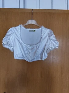 Tramontana Dirndl Bluse elegant weiß Strass Gr. 40 *neuwertig* - Bild 1 von 8