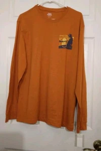 IZOD Saltwater Relaxed Classics Herren Langarm Grafik T-Shirt Gr. Large Rost - Bild 1 von 13