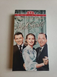 VHS High Society Bing Crosby Frank Sinatra Grace Kelly Musical Comedy New - Picture 1 of 8