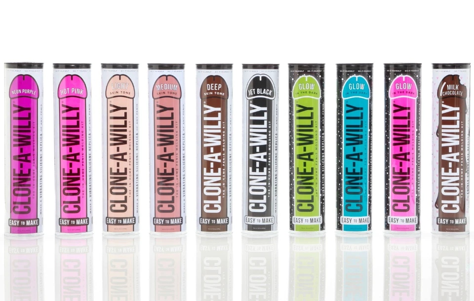 Clone-A-Willy Penis Moulding Dildo Vibrator DIY Kit Novelty Gift Silicone Glow  - Image 1 of 1