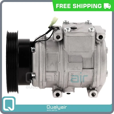 AC Compressor 10PA17C fits Toyota Camry, Celica, Solara QR - Image 1 of 4