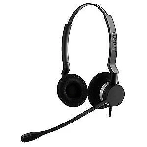 Jabra Biz 2300 QD Duo Headset - Schwarz