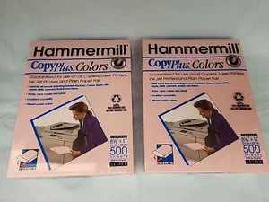 Hammermill CopyPlus Recycled Color Paper 20lb 8-1/2 x 11 PINK 500 Sheets- 2 PKGS - Picture 1 of 6