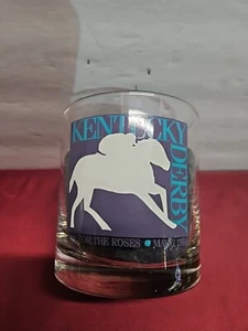 Kentucky Derby 1995 Harrah's Casino Reno Rocks Glass Pre-owned (JK) - Picture 1 of 10