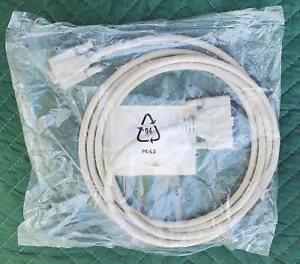 NEW DELL/EMC 038-003-444-A02 DB25(M)/DB9(F) Serial Modem Cable 10ft Sealed Bag - Picture 1 of 1