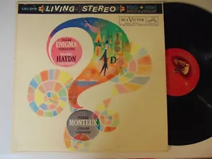 PIERRE MONTEUX RCA VICTOR LIVING STEREO LP LSC2418 ELGAR ENIGMA VARIATIONS HAYDN - Picture 1 of 2
