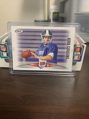 2012 SAGE HIT Kirk Cousins Rookie Football Card #108 Minnesota Vikings - Image 1 of 4