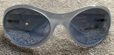 FRAME ONLY Discontinued Ray-Ban Wrap Sunglasses 4064 695/8F Made In Italy RARE! - Image 1 of 4