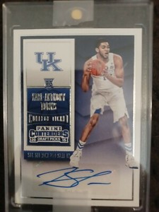 2015 Panini Contenders Draft Picks - College Draft Ticket Autographs Blue...