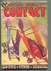 PULP:  GEORGE BRUCE'S CONTACT-10/1933-WWI-AIR WAR-3RD ISSUE-vg