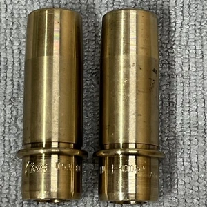 2 “Rowe” Brass +005 For Harley Davidson 80”Valve guide intake/exhaust - Picture 1 of 17