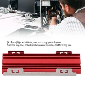 SSD Heat Sink Efficient Heat Dissipation Long Term Use Rust Prevention SSD C ZZ1 - Afbeelding 1 van 18