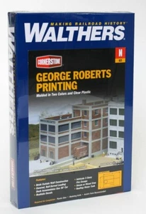 Walthers N Scale ~ New 2025 ~ George Roberts Printing Inc ~ Build Kit ~ 933-3231 - Picture 1 of 1