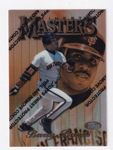 Barry Bonds 1997 Topps Masters Card #1