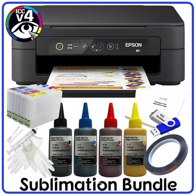 Sublimation Bundle: Epson XP-2200 + non-oem Ink, ARC Cartridges, ICC & Paper - Image 1 of 4