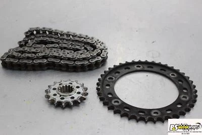 02-06 Honda Rvt1000r Rc51 Rc 51 Cadena de transmisión principal Piñón trasero delantero 03 04  Foto 1 de 4